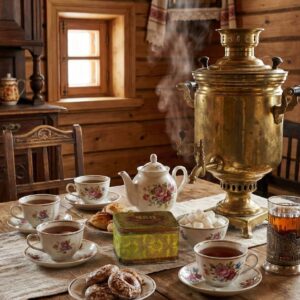 II. világháborús korszakú szovjet teásdoboz – Grúz tea, 100g