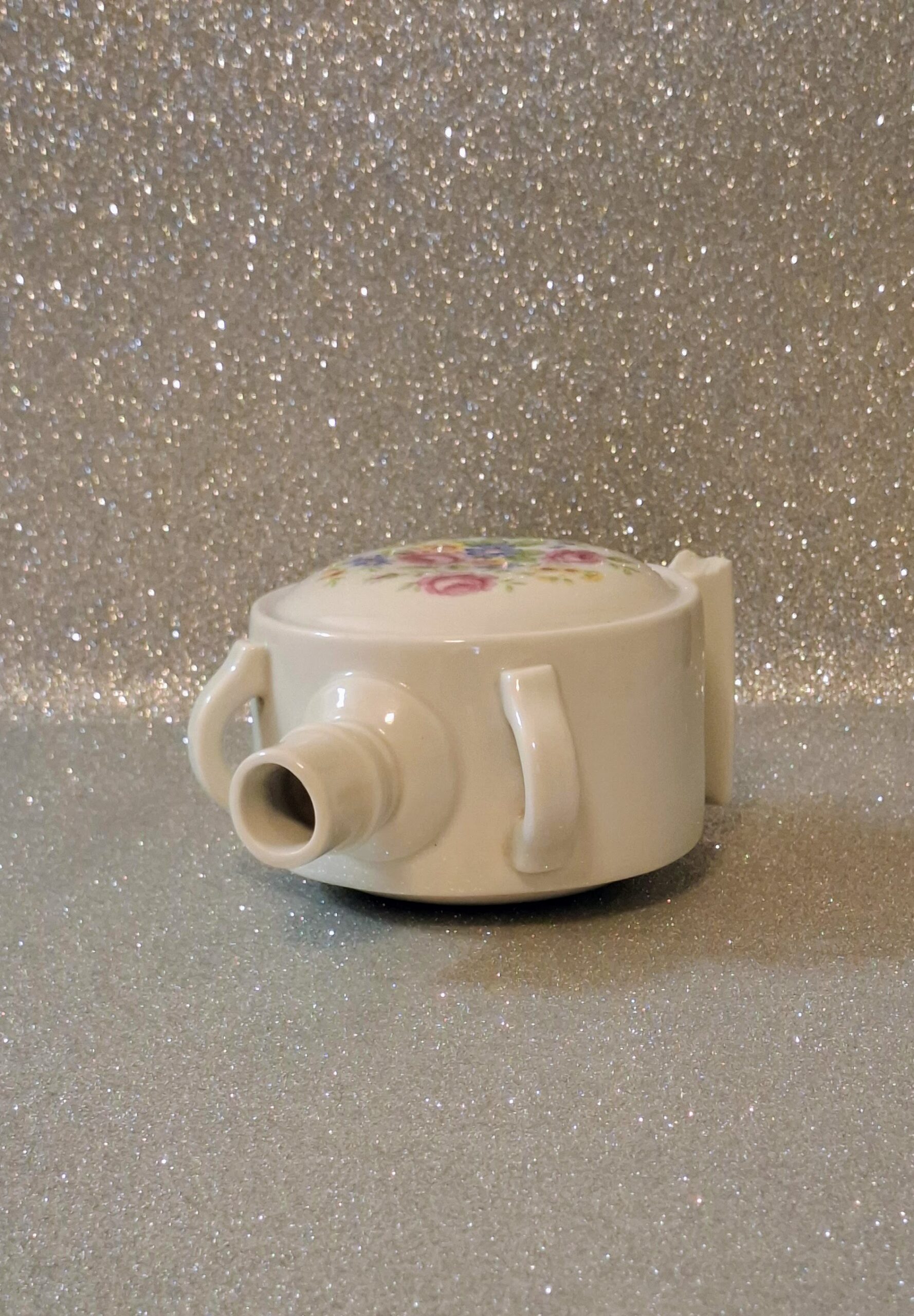Zsolnay Porcelán Virágmintás Díszflaska - 16 cm - Image 3