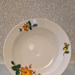 Zsolnay Virágmintás Porcelán Mélytányér – 23,5 cm (pótlásnak)
