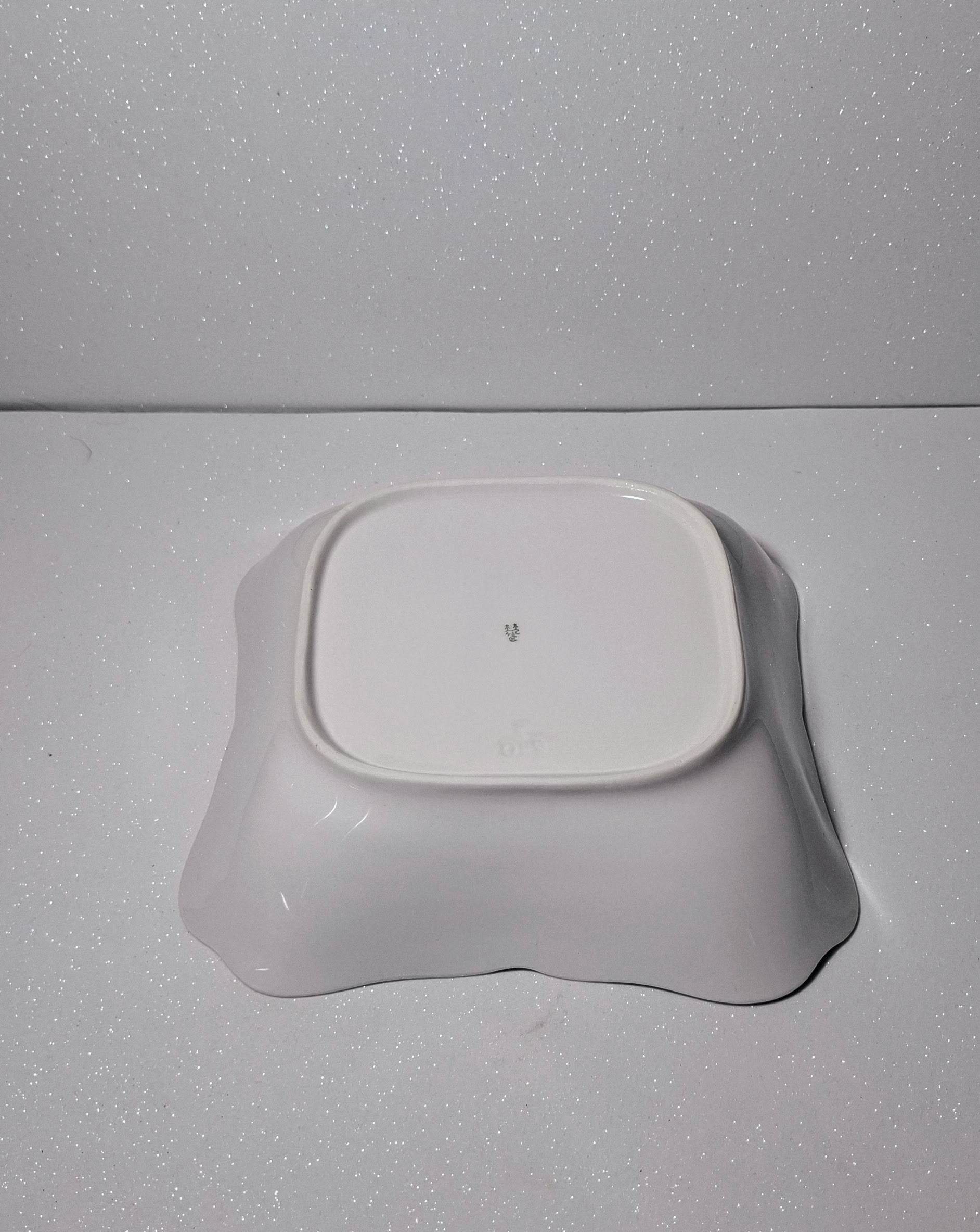 Haas & Czjzek vintage porcelán köretes tál – romantikus virágmintás, 22 cm - Image 7