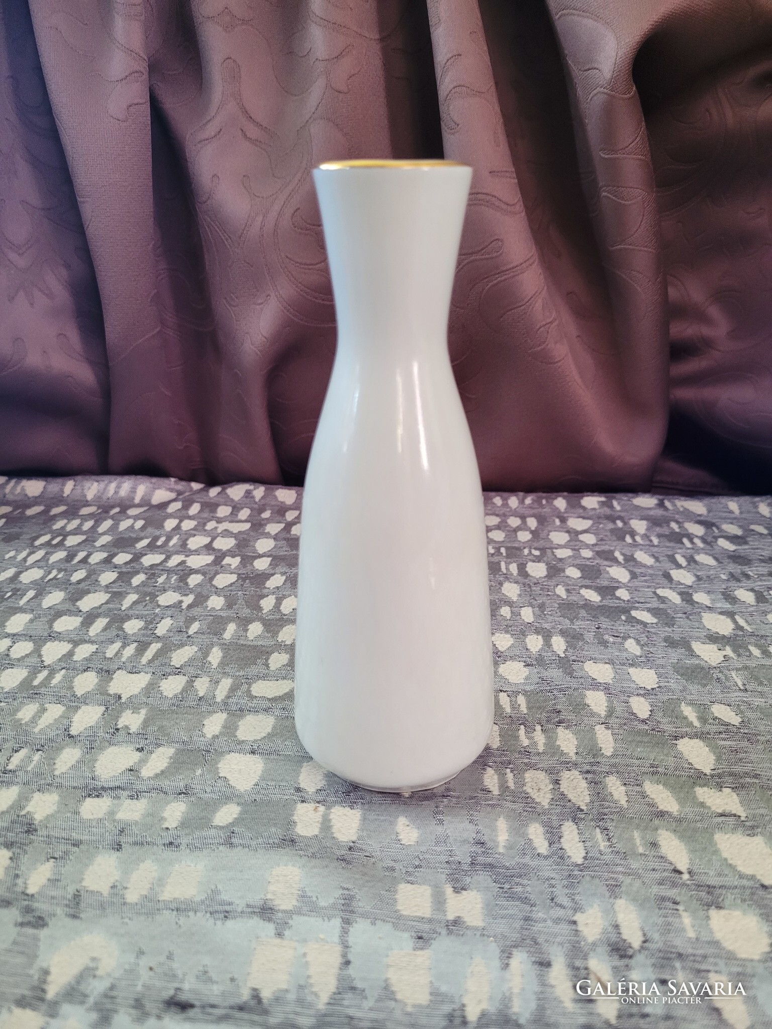 Kahla Dresden címeres NDK porcelán emlékváza – 15 cm - Image 3