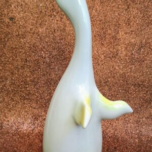 Hollóházi kézzel festett porcelán liba figura – 21 cm