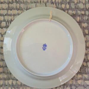 Alföldi Porcelán Tűzvirág retro falitányér-pár – 1980-as évek
